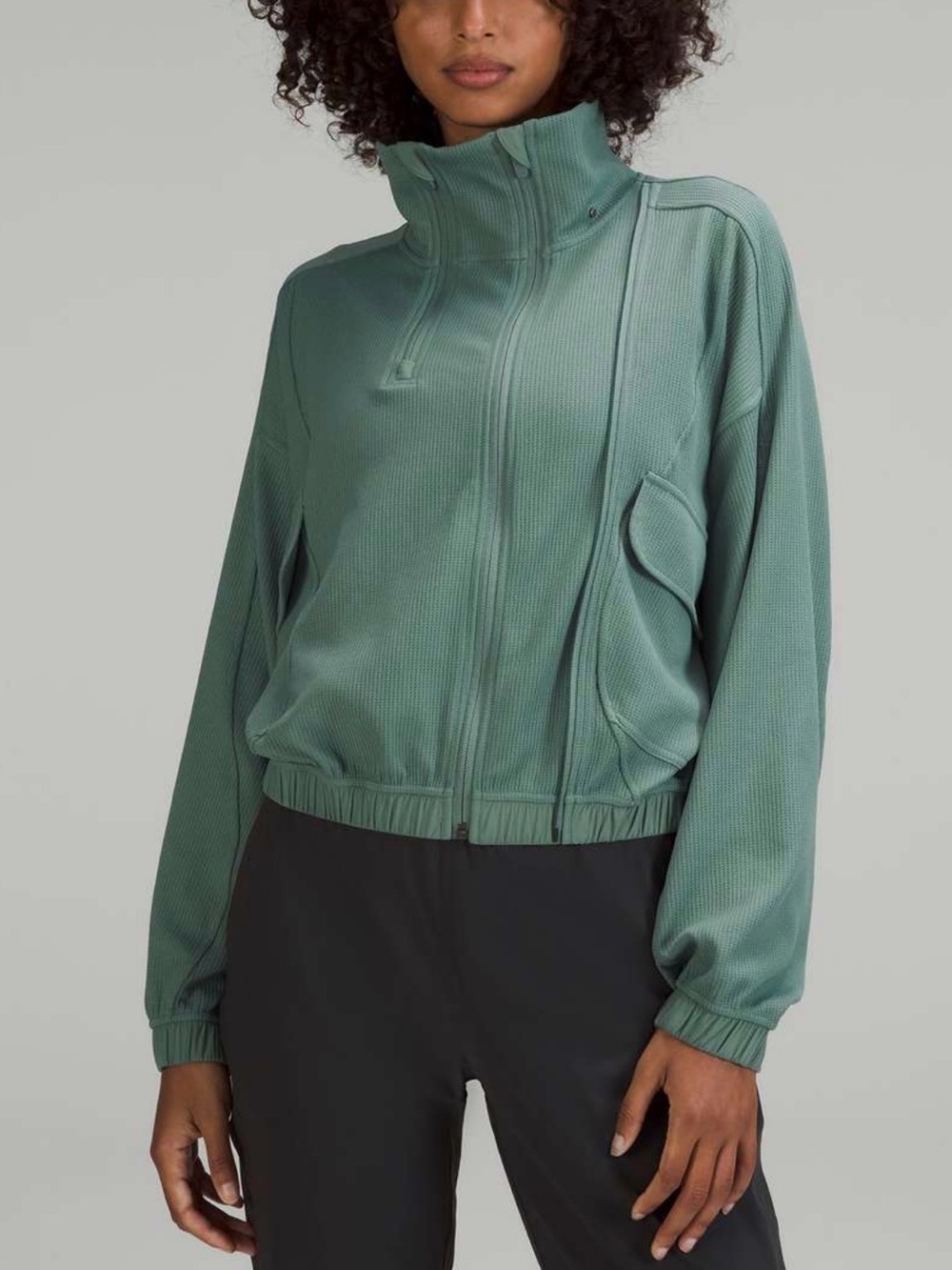 Lululemon Funnel Neck Adaptable Fit Zip Jacket